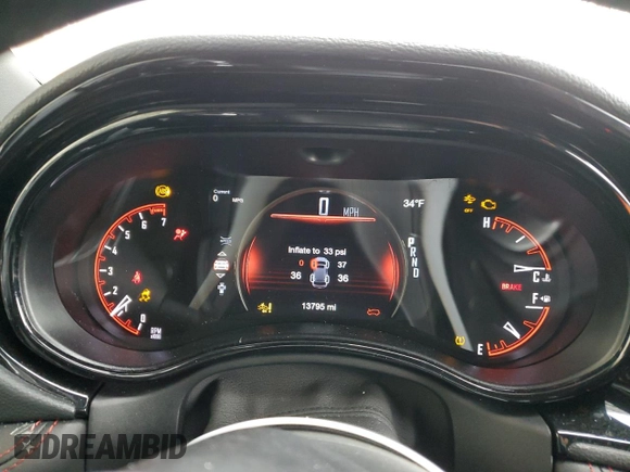 2024 Dodge Durango GT Plus with VIN 1C4RDJDG5RC111406, listed as a Copart auction lot 51932555 with 13,795 mi miles and Salvage title. Bid and sale history available at DreamBid. Image 9.