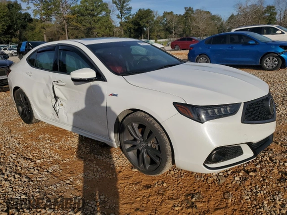 2020 Acura TLX w/A-Spec Pkg with VIN 19UUB1F62LA012325, listed as a Copart auction lot 88302545 with 64,316 mi miles and Salvage Title. Bid and sale history available at carsss.com. Image 4.