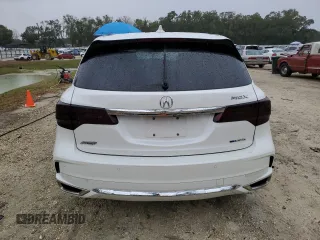 2020 Acura MDX Sport Hybrid w/Technology Pkg with VIN 5J8YD7H54LL000541, listed as a Copart auction lot 46041845 with 0 mi miles and Non Repairable. Bid and sale history available at carsss.com. Image 6.
