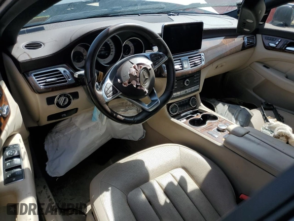 2016 Mercedes-Benz CLS with VIN WDDLJ9BB9GA171742, listed as a Copart auction lot 68920304 with 57,382 mi miles and Clean Title. Bid and sale history available at carsss.com. Image 8.