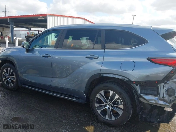2023 Toyota Highlander L with VIN 5TDKDRAH4PS028204, listed as a IAAI auction lot 41464735 with 23,432 mi miles. Bid and sale history available at carsss.com. Image 14.