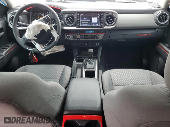 2023 Toyota Tacoma SR with VIN 3TMCZ5AN1PM632989, listed as a Copart auction lot 55642925 with 40,740 mi miles and Salvage title. Bid and sale history available at DreamBid. Image 8.