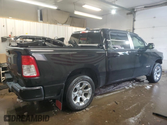 2024 Ram 1500 Big Horn z VIN 1C6SRFFT3RN105058, wystawiony jako Copart lot #46500315 z przebiegiem 25 112 mil mil oraz Szkoda całkowita • Salvage title. Historia ofert i sprzedaży dostępna na DreamBid. Obrazek 3.