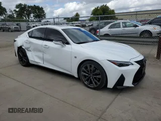 2022 Lexus IS 350 F Sport with VIN JTHGZ1B20N5050205, listed as a Copart auction lot 54774545 with 65,074 mi miles and Salvage title. Bid and sale history available at DreamBid. Image 4.