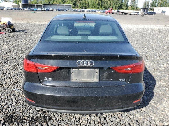 2015 Audi A3 2.0 TDI Premium Plus with VIN WAUCJGFFXF1046501, listed as a Copart auction lot 72584264 with 122,751 mi miles and Salvage Title. Bid and sale history available at carsss.com. Image 6.