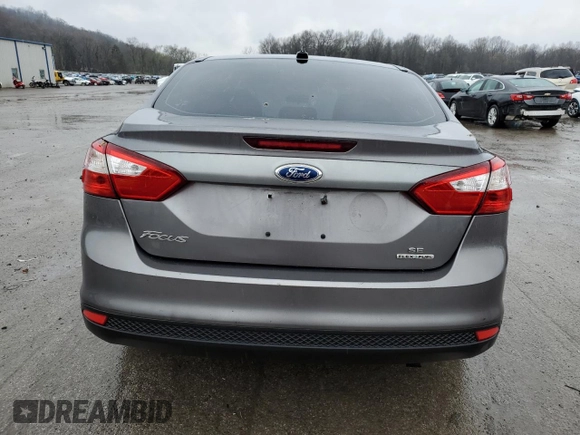 2013 Ford Focus SE with VIN 1FADP3F20DL306956, listed as a Copart auction lot 52251705 with 139,062 mi miles and Salvage Title. Bid and sale history available at carsss.com. Image 6.