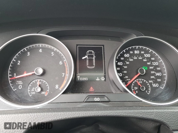 2020 Volkswagen Golf TSI z VIN 3VWG57AU3LM002074, wystawiony jako Copart lot #50687535 z przebiegiem 113 393 mil mil oraz Szkoda całkowita • Salvage title. Historia ofert i sprzedaży dostępna na DreamBid. Obrazek 9.