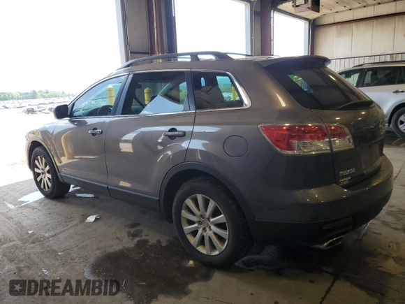 2008 Mazda CX-9 Touring with VIN JM3TB38V780156158, listed as a Copart auction lot 62378365 with 133,614 mi miles and Salvage title. Bid and sale history available at DreamBid. Image 2.