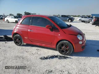 2016 FIAT 500 Sport with VIN 3C3CFFBR1GT144832, listed as a Copart auction lot 46041825 with 99,464 mi miles and Non repairable. Bid and sale history available at DreamBid. Image 4.