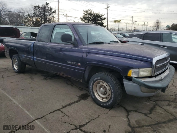 1998 Dodge Ram 1500 with VIN 3B7HC12Y3WG189752, listed as a Copart auction lot 46402395 with 142,629 mi miles and Salvage Title. Bid and sale history available at carsss.com. Image 4.