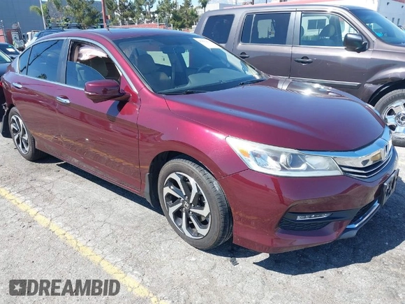 2016 Honda Accord Sedan EX with VIN 1HGCR2F77GA101514, listed as a IAAI auction lot 41819132 with 82,403 mi miles. Bid and sale history available at carsss.com. Image 1.