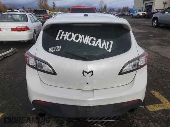 2013 Mazda 3 Mazdaspeed3 Touring with VIN JM1BL1L38D1805725, listed as a Copart auction lot 81164284 with Not Provided miles and Salvage Title. Bid and sale history available at DreamBid. Image 6.
