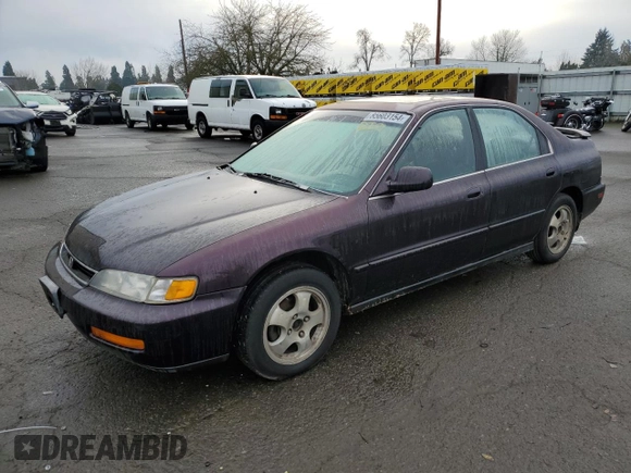 1997 Honda Accord Special Edition with VIN 1HGCD560XVA164252, listed as a Copart auction lot 85603154 with 362,795 mi miles and Salvage Title. Bid and sale history available at carsss.com. Image 1.