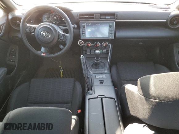 2023 Toyota GR86 with VIN JF1ZNBB12P9761120, listed as a Copart auction lot 72273464 with 12,644 mi miles and Salvage Title. Bid and sale history available at carsss.com. Image 8.