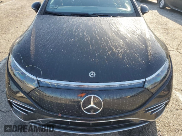 2022 Mercedes-Benz EQS with VIN W1KCG2DB1NA019311, listed as a Copart auction lot 46130214 with 25,000 mi miles. Bid and sale history available at carsss.com. Image 11.