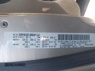2013 Dodge Grand Caravan SXT with VIN 2C4RDGCGXDR553019, listed as a IAAI auction lot 42053186 with 341,864 mi miles and . Bid and sale history available at DreamBid. Image 9.