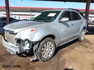 2010 Chevrolet Equinox LTZ with VIN 2CNFLFEY4A6328299, listed as a IAAI auction lot 41473072 with 74,211 mi miles. Bid and sale history available at carsss.com. Image 2.