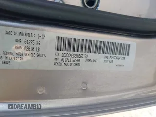 2017 Chrysler 300 C with VIN 2C3CCAEG2HH565152, listed as a IAAI auction lot 41985638 with Not Provided miles and . Bid and sale history available at DreamBid. Image 9.