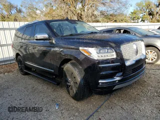 2020 Lincoln Navigator Black Label with VIN 5LMJJ2TT2LEL09066, listed as a Copart auction lot 78793824 with 26,864 mi miles and Salvage title. Bid and sale history available at DreamBid. Image 4.