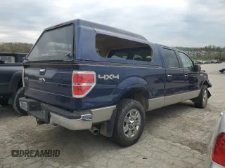 2009 Ford F-150 XL with VIN 1FTPW14V89KB48942, listed as a Copart auction lot 48943945 with 135,989 mi miles and Salvage Title. Bid and sale history available at carsss.com. Image 3.
