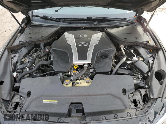 2018 Infiniti Q50 Luxe with VIN JN1EV7APXJM361910, listed as a Copart auction lot 45209005 with 78,544 mi miles and Clean title. Bid and sale history available at DreamBid. Image 14.