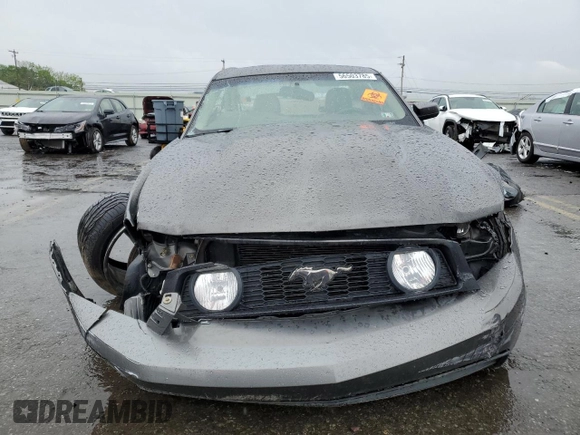 2011 Ford Mustang GT with VIN 1ZVBP8CF4B5130286, listed as a Copart auction lot 56503785 with Not provided miles and Salvage title. Bid and sale history available at DreamBid. Image 5.