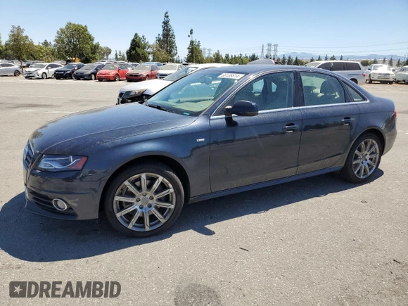 2012 Audi A4 2.0T Premium Plus with VIN WAUEFAFL6CA117704, listed as a Copart auction lot 68138614 with 90,938 mi miles and Salvage Title. Bid and sale history available at carsss.com. Image 1.