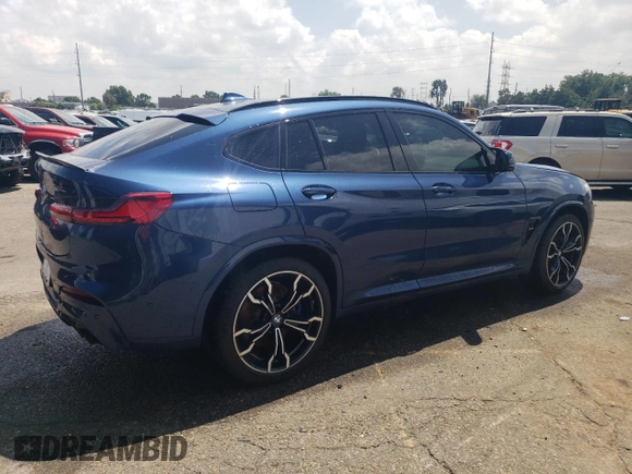 2020 BMW X4 M Competition z VIN 5YMUJ0C08L9C42121, wystawiony jako Copart lot #52499963 z przebiegiem 20 984 mil mil oraz . Historia ofert i sprzedaży dostępna na DreamBid. Obrazek 3.