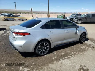 2020 Toyota Corolla SE with VIN JTDS4RCE4LJ052397, listed as a Copart auction lot 45486925 with 50,256 mi miles and Salvage Title. Bid and sale history available at carsss.com. Image 3.