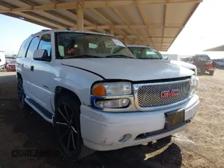 2003 GMC Yukon Denali z VIN 1GKEK63U33J306873, wystawiony jako IAAI lot #41922326 z przebiegiem Nie podano mil oraz . Historia ofert i sprzedaży dostępna na DreamBid. Obrazek 1.