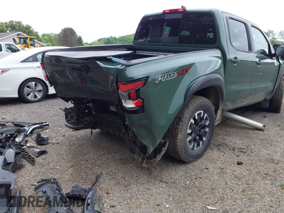 2024 Nissan Frontier SV with VIN 1N6ED1EK5RN660090, listed as a IAAI auction lot 42258836 with 7,358 mi miles and . Bid and sale history available at DreamBid. Image 19.