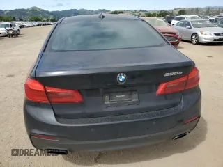 2020 BMW 5 Series 530e with VIN WBAJA9C01LCE28731, listed as a Copart auction lot 55233085 with 47,908 mi miles and Salvage Title. Bid and sale history available at DreamBid. Image 6.