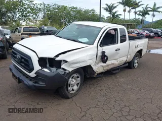 2021 Toyota Tacoma SR с VIN 3TYRX5GN3MT018906, выставлен на аукционе IAAI как лот 42131299 с пробегом 43 023 миль миль и . История ставок и продаж доступна на DreamBid. Изображение 2.