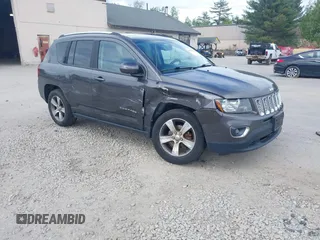 2016 Jeep Compass High Altitude z VIN 1C4NJDEB4GD697373, wystawiony jako IAAI lot #42307261 z przebiegiem 78 161 mil mil oraz . Historia ofert i sprzedaży dostępna na DreamBid. Obrazek 1.