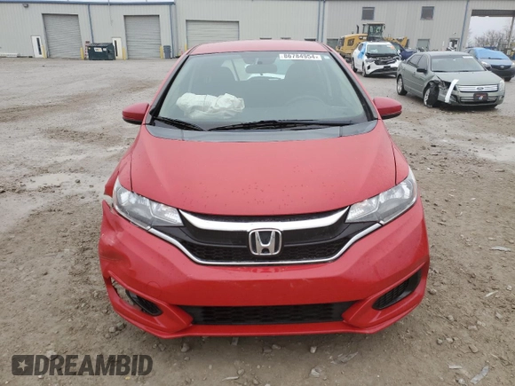 2018 Honda Fit LX with VIN 3HGGK5H42JM724544, listed as a Copart auction lot 86784954 with 16,322 mi miles and Salvage Title. Bid and sale history available at carsss.com. Image 5.