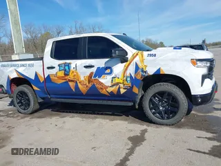 2023 Chevrolet Silverado 1500 LT Trail Boss with VIN 3GCUDFED3PG197885, listed as a IAAI auction lot 41733427 with 64,911 mi miles and . Bid and sale history available at DreamBid. Image 13.