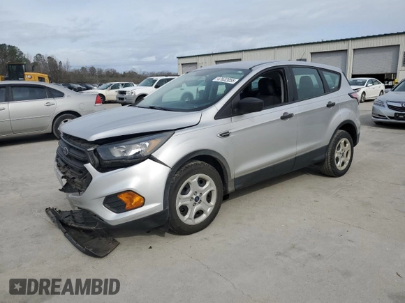 2018 Ford Escape S with VIN 1FMCU0F72JUB79279, listed as a Copart auction lot 47632055 with 73,886 mi miles and Salvage Title. Bid and sale history available at carsss.com. Image 1.