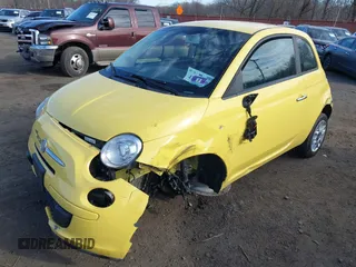 2013 FIAT 500 Pop with VIN 3C3CFFARXDT584755, listed as a IAAI auction lot 41623090 with 87,776 mi miles. Bid and sale history available at carsss.com. Image 19.