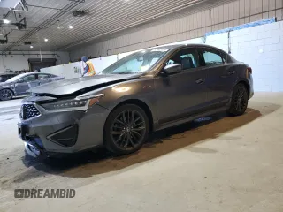 2022 Acura ILX w/Premium/A-Spec Package with VIN 19UDE2F88NA006496, listed as a Copart auction lot 82961004 with 34,177 mi miles and Salvage Title. Bid and sale history available at carsss.com. Image 1.