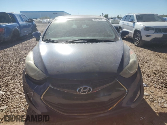 2013 Hyundai Elantra Coupe SE with VIN KMHDH6AE2DU016461, listed as a Copart auction lot 80578204 with 128,925 mi miles and Salvage Title. Bid and sale history available at carsss.com. Image 5.