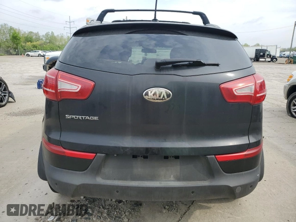 2013 Kia Sportage LX with VIN KNDPB3A25D7448371, listed as a Copart auction lot 53491005 with 187,407 mi miles and Clean title. Bid and sale history available at DreamBid. Image 6.