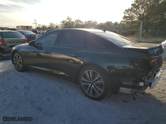 2024 Audi A6 Sedan Premium Plus with VIN WAUE3BF24RN029600, listed as a Copart auction lot 41593075 with 0 mi miles and Salvage Title. Bid and sale history available at carsss.com. Image 2.