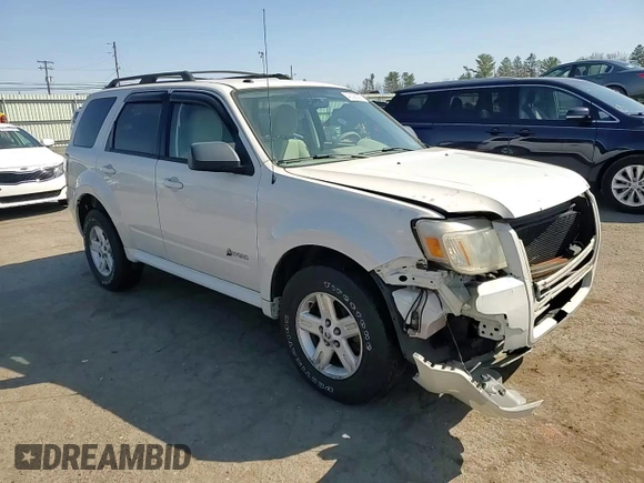 2010 Mercury Mariner Hybrid with VIN 4M2CN3K39AKJ09337, listed as a Copart auction lot 48398335 with 221,248 mi miles and Salvage Title. Bid and sale history available at carsss.com. Image 11.