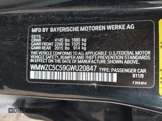 2016 MINI Countryman S z VIN WMWZC5C59GWU20847, wystawiony jako IAAI lot #42234053 z przebiegiem 116 790 mil mil oraz . Historia ofert i sprzedaży dostępna na DreamBid. Obrazek 9.