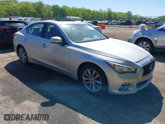 2017 Infiniti Q50 Premium z VIN JN1EV7AP9HM734834, wystawiony jako IAAI lot #42132893 z przebiegiem 148 995 mil mil oraz . Historia ofert i sprzedaży dostępna na DreamBid. Obrazek 1.