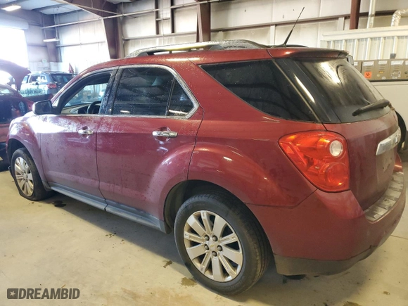 2010 Chevrolet Equinox LTZ with VIN 2CNALFEW9A6412143, listed as a Copart auction lot 42852075 with 0 mi miles and Clean Title. Bid and sale history available at carsss.com. Image 2.