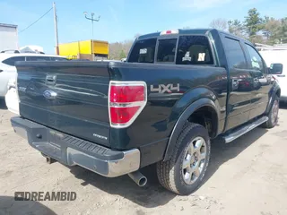 2013 Ford F-150 XL with VIN 1FTFW1EF1DKG37128, listed as a IAAI auction lot 42094406 with 118,881 mi miles. Bid and sale history available at carsss.com. Image 4.