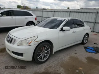 2008 Infiniti G35 Journey z VIN JNKBV61E08M221205, wystawiony jako Copart lot #56021335 z przebiegiem 227 150 mil mil oraz Szkoda całkowita • Salvage title. Historia ofert i sprzedaży dostępna na DreamBid. Obrazek 1.
