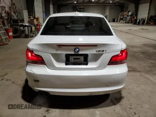 2012 BMW 1 Series 128i with VIN WBAUP9C58CVL91704, listed as a Copart auction lot 51833175 with 88,129 mi miles and Clean title. Bid and sale history available at DreamBid. Image 6.