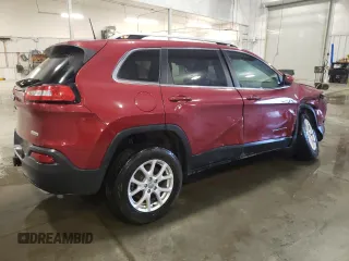 2017 Jeep Cherokee Latitude z VIN 1C4PJMCS7HW587810, wystawiony jako Copart lot #60847625 z przebiegiem 39 950 mil mil oraz Szkoda całkowita • Salvage title. Historia ofert i sprzedaży dostępna na DreamBid. Obrazek 3.